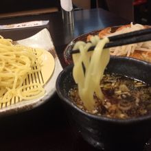 つけ麺の出汁が自分好み