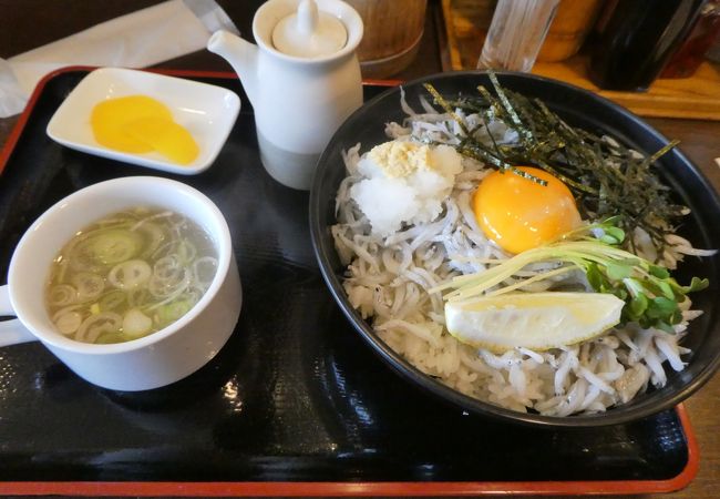 愛媛県産しらす丼