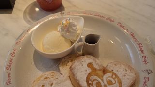 ドキンちゃんのフレンチトースト、優しいお味で美味しかったです!