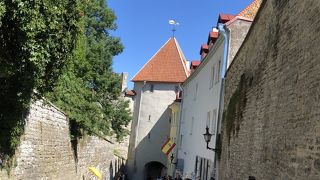 旧市街を囲っていた