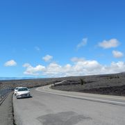 ダイナミックな風景の中のドライブ