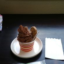 チョコモンブランアイス