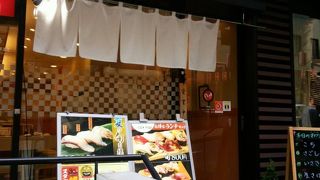 神楽坂の立ち食い寿司屋
