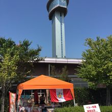 ペルーとのコラボで、ペルーグルメの露店も出ていました。