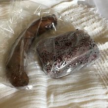 チェンマイソーセージと赤いもち米