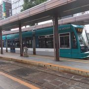 JR広島駅から少し歩きます。