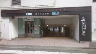 小田急線と千代田線の連絡駅です。