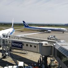 空港からみた機材