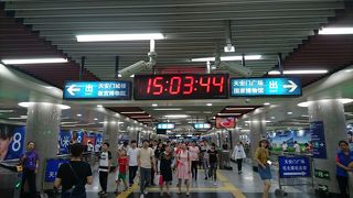観光地にほど近い駅
