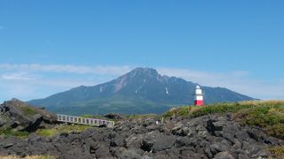 礼文、稚内からも見えます
