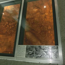 不発弾の展示物です。