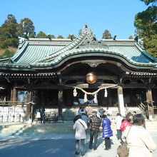 筑波山神社拝殿