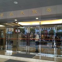 ホテルの入り口