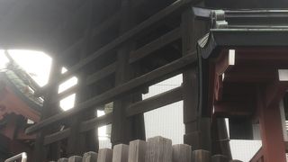 まさにここは府中の宿場内です。