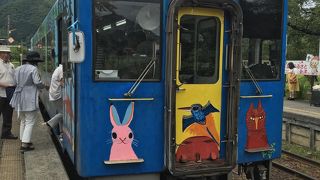 女性の駅員さんが印象に残りました