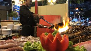 シェムリアップの銀座通り