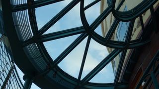 雰囲気を楽しむショッピングモール