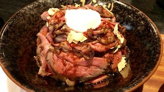 ローストビーフ丼に福岡県民は飽きたかな？