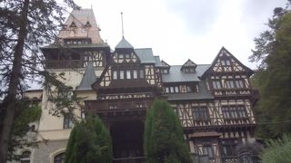 木組みの外見の城