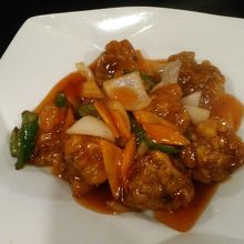 ごろごろ肉の酢豚