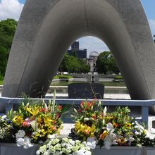 献花されていました。