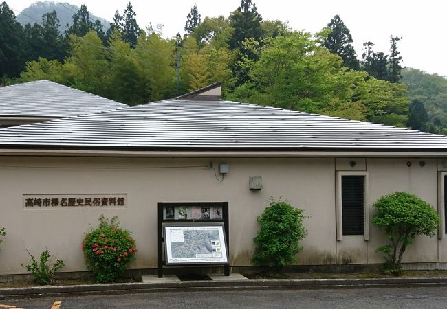 榛名神社の資料が多く展示してあります