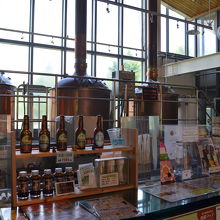 チェコ製のビール醸造施設。
