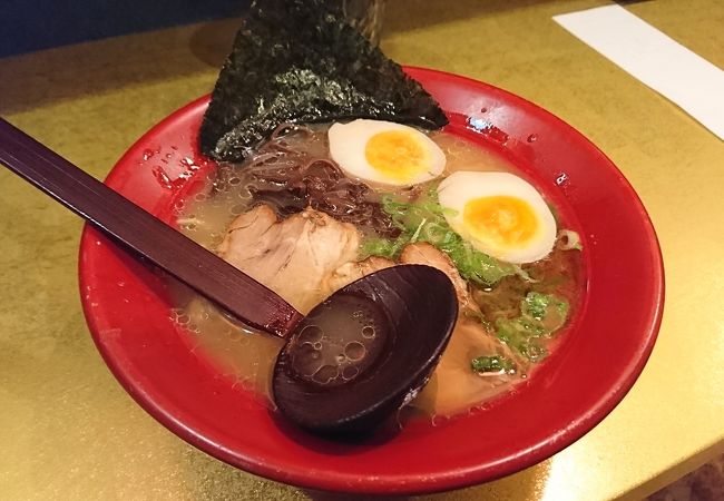 朝からラーメン