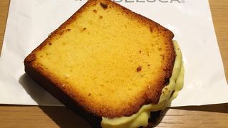 パウンドケーキが美味しい