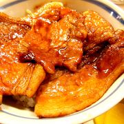 帯広名物「豚丼」が有名　ロースよりバラ！