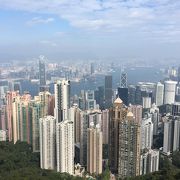 香港を一望できる眺めは最高！
