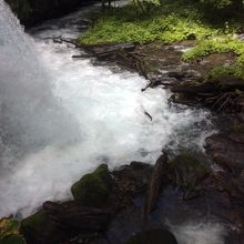 すごい水量です。