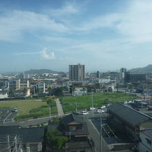 北九州空港や苅田港のある町の景色です