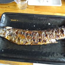 焼きあがったサンマ