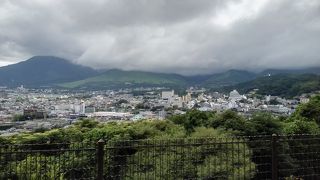 別府を一望できます