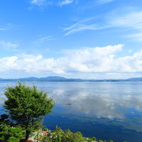 客室からの眺め　宍道湖