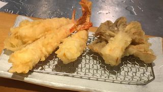 揚げたて天ぷら