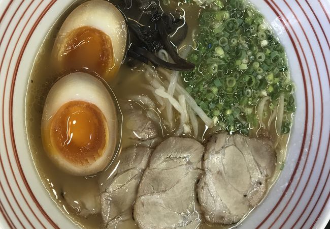 昼飲み後にラーメン