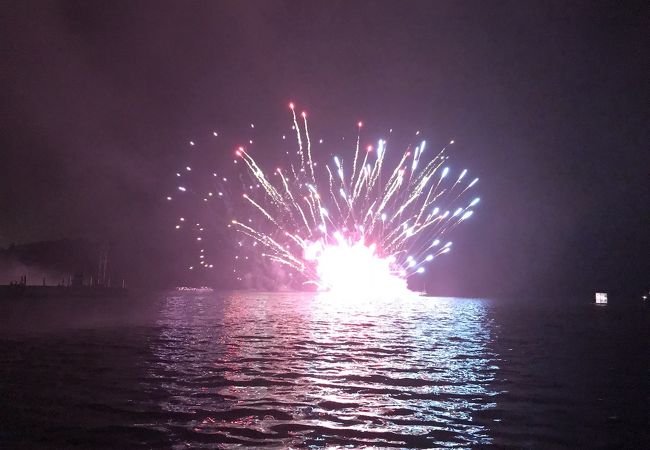 芦ノ湖夏まつりウィーク 湖尻龍神祭花火大会