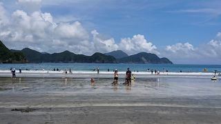 とてもきれいな海