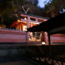 夕闇迫る春日大社