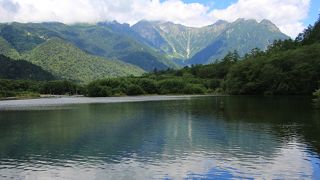 今回は大正池から穂高連峰が綺麗に見られました