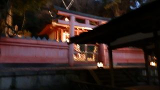 節分万燈籠の日は大変な混雑でした