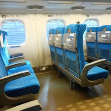 お盆なのに空いてる車内