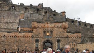 混んでいました。