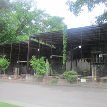 このような檻が並んでいるゾーンです