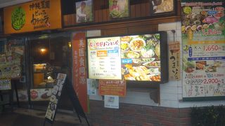 バイキングはかなり安い