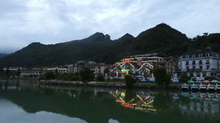 水はあまりきれいそうではないけど眺めは良いです