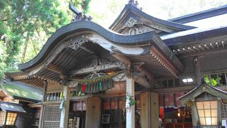 歴史ある神社です