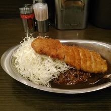 ロースカツカレーＳ(並)600円